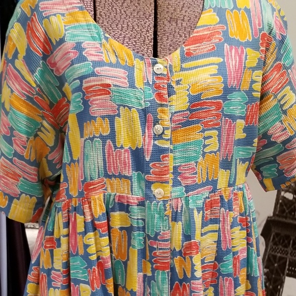 Multi-Color Dress - Picture 3 of 3